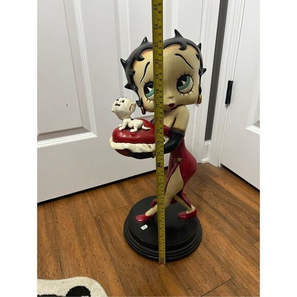 Betty Boop Vintage Rare Statue/Sculpture With Pudgy - Picture 8 of 16